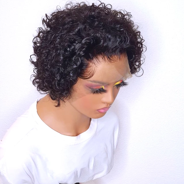 Brazilian Fullfrontal Glueless Pixie Cut Wig