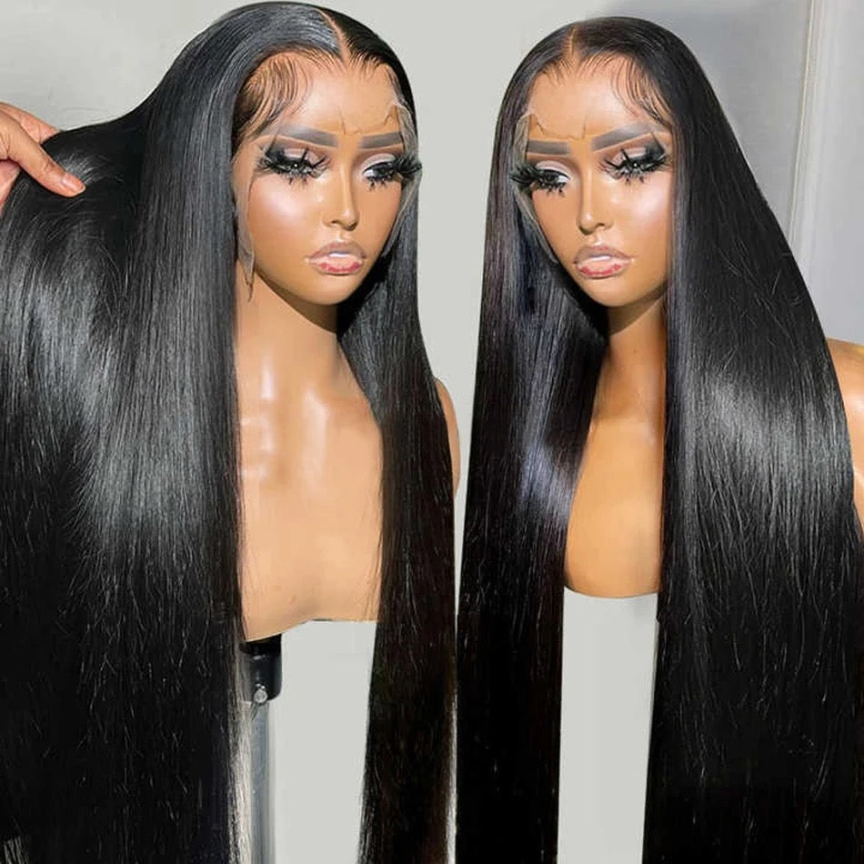 Peruvian Double Drawn Fullfrontal Glueless Wig