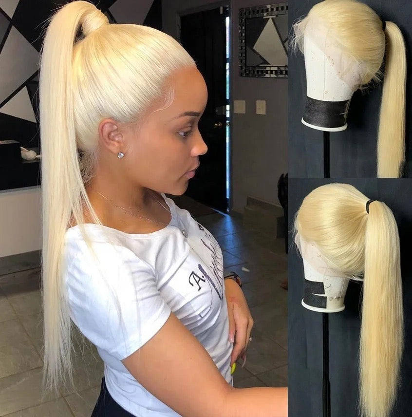 Brazilian 360 Full lace Double Drawn wig