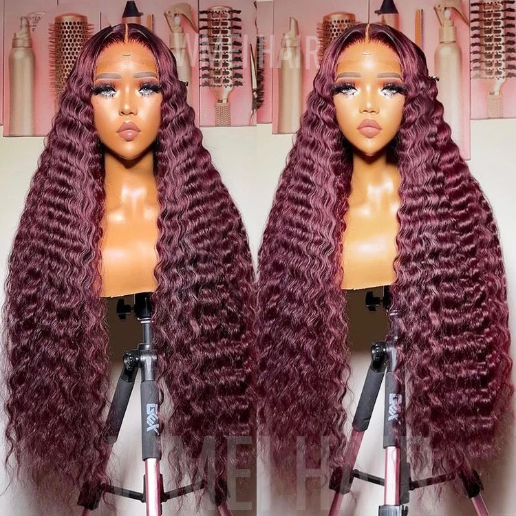 Malaysian Water Curls Double Drawn Fullfrontal