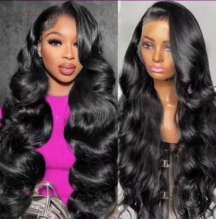 10A 13*6 lace front wig body wave Peruvian human hair wigs